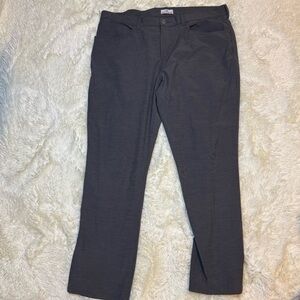 Grand Slam men’s 38x30 Dark Gray activewear Chino pants stretchy